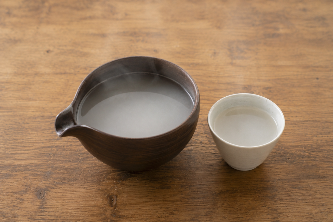 そば湯に残るもの